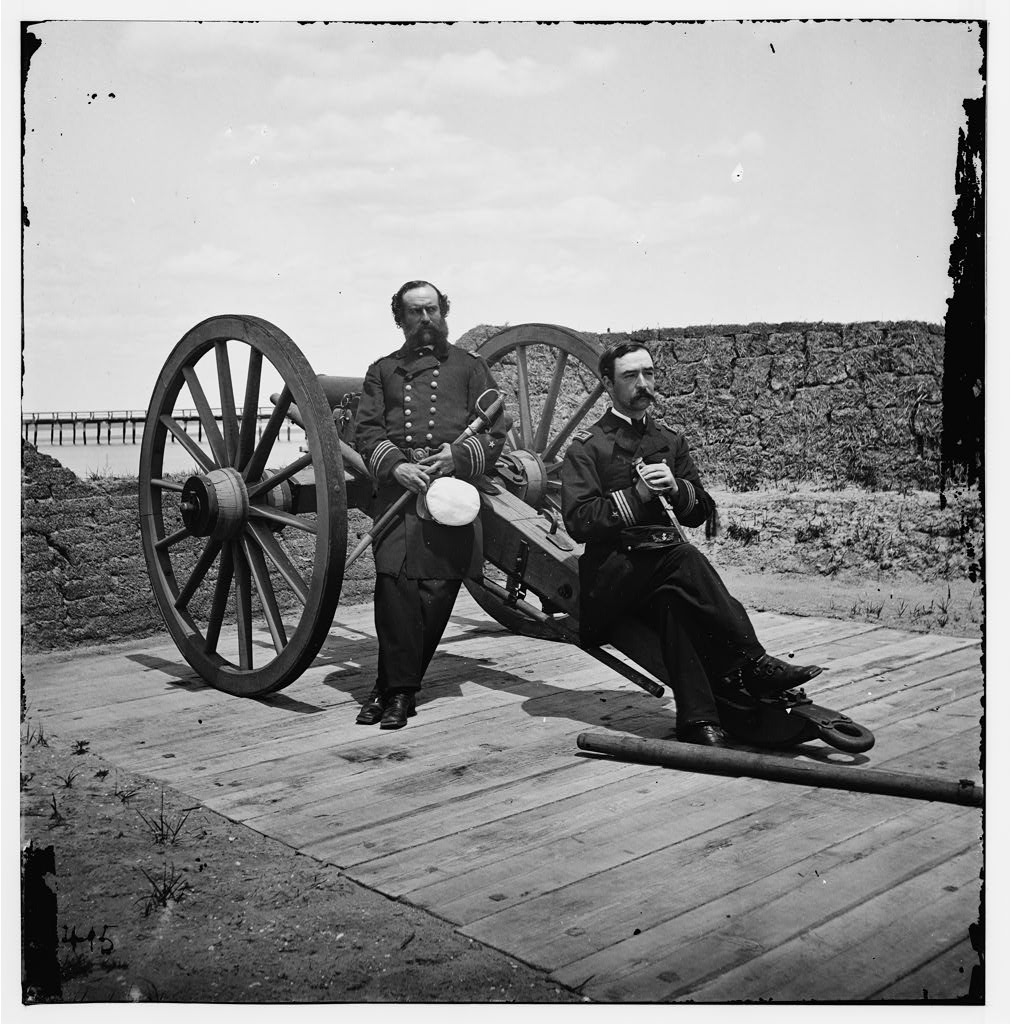 Battery Bee on Sullivan's Island in 1865