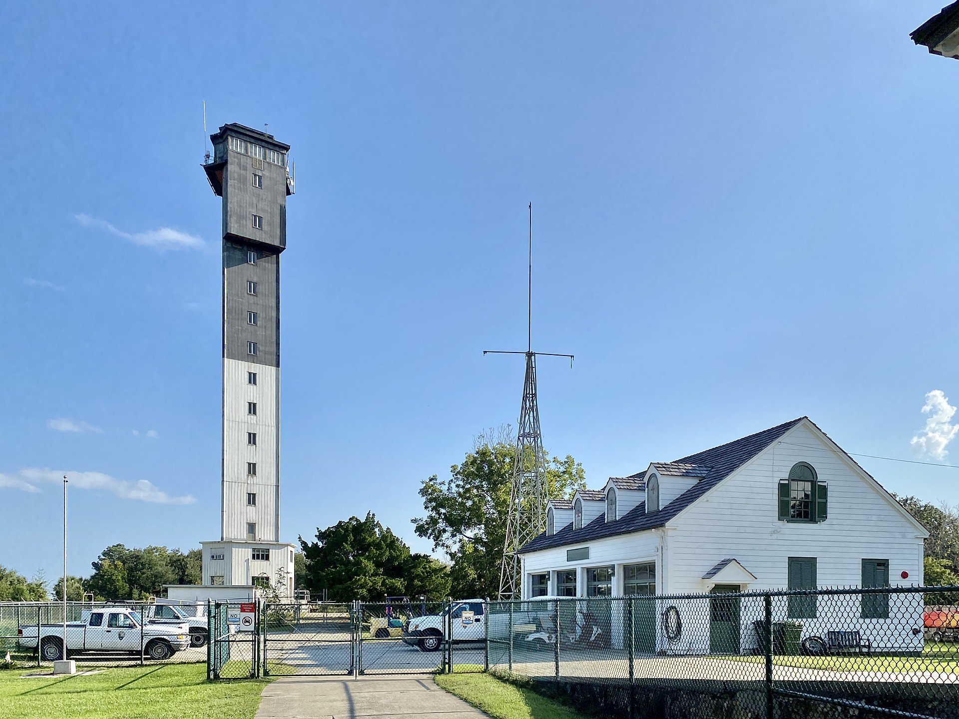 Charleston Light and Coast Guard historic buildings on Sullivan's Island