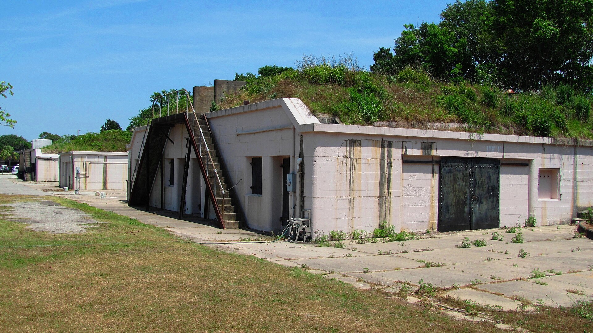 Battery Gadsden on Sullivan's Island, now home to the Edgar Allan Poe Sullivan's Island Library