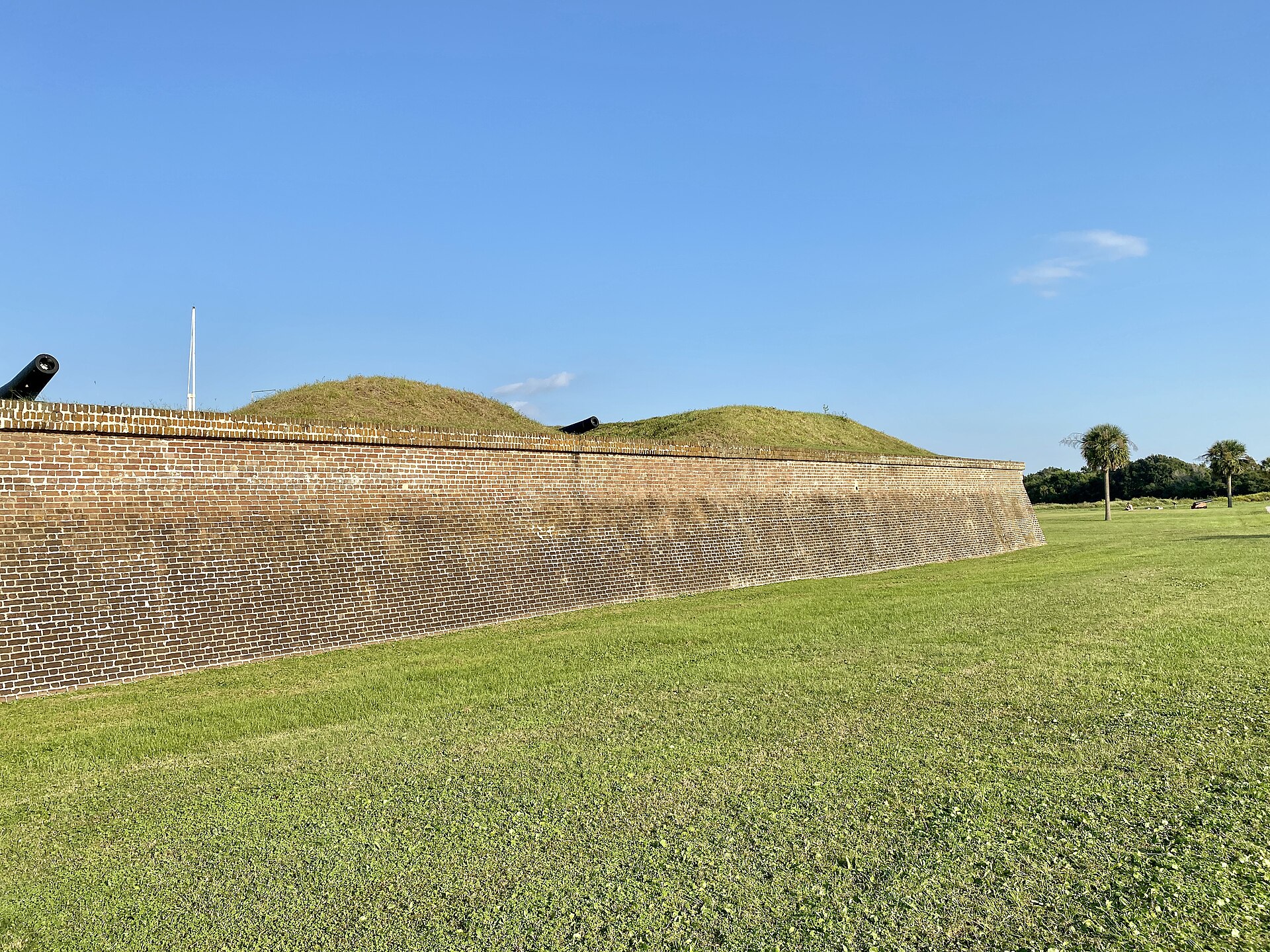 Fort Moultrie on Sullivan's Island, South Carolina