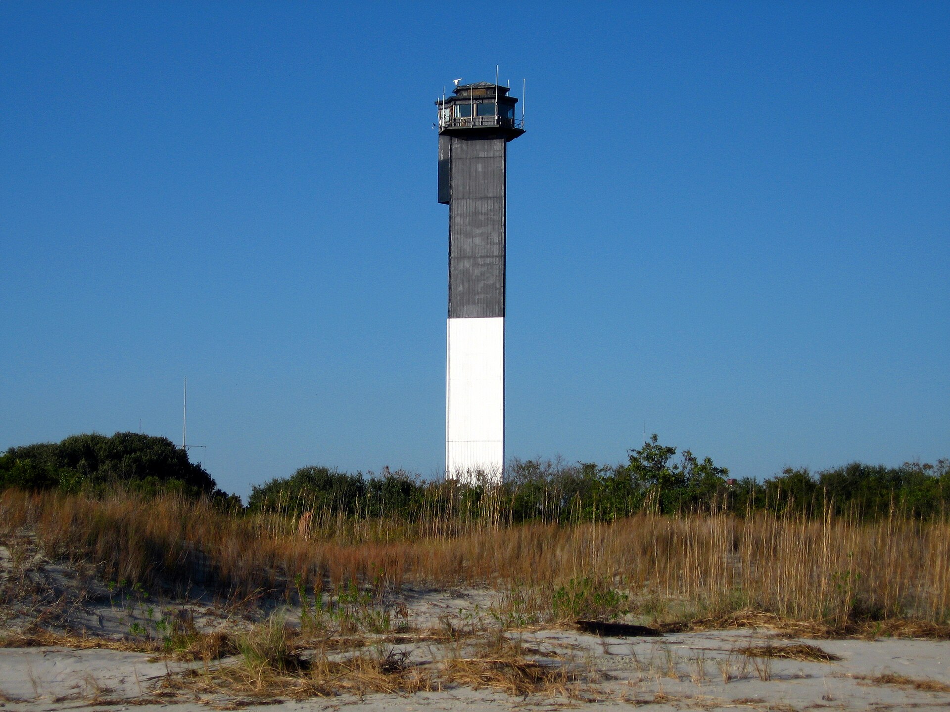 Charleston Light on Sullivan's Island, South Carolina