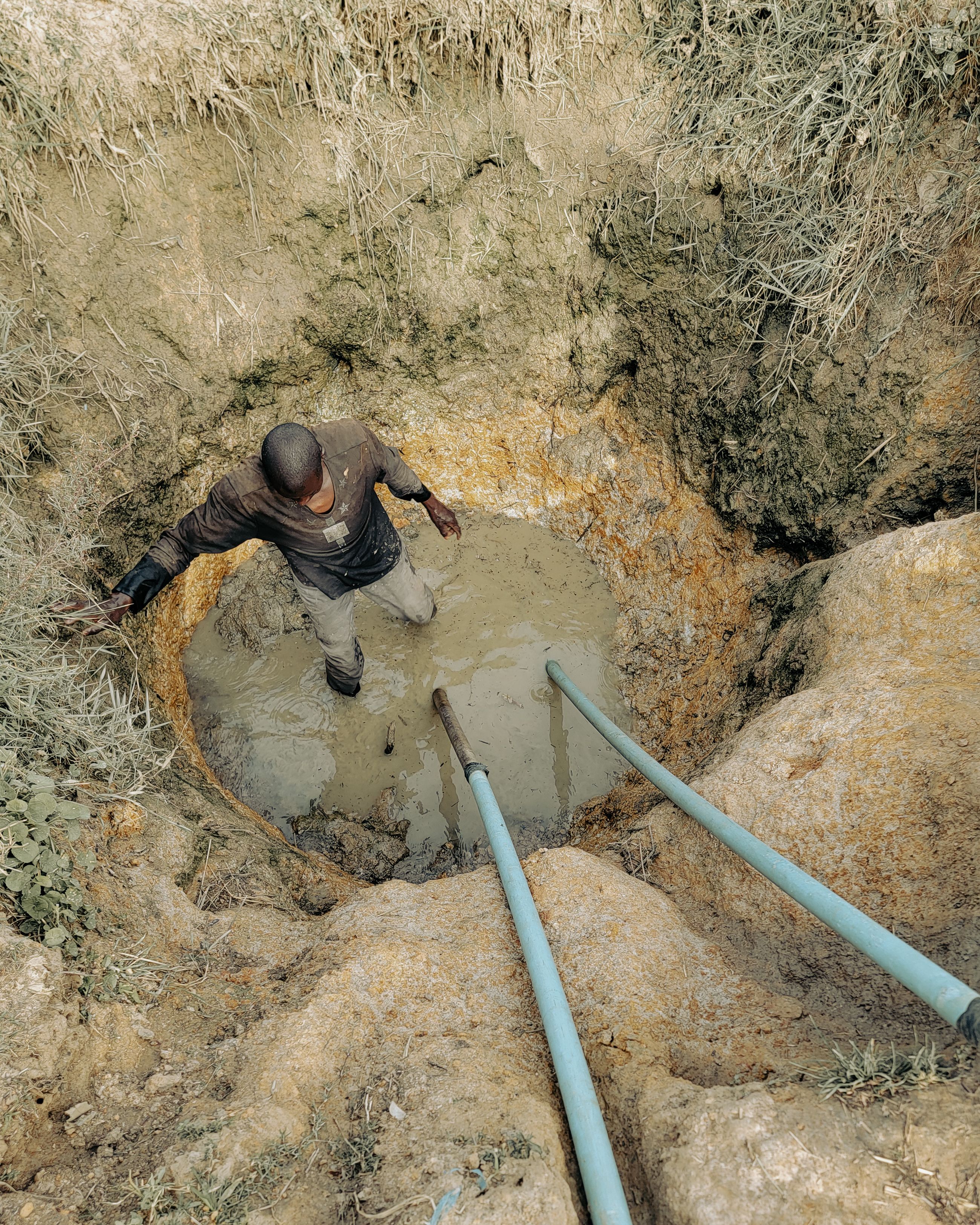 Generic underground utility pipe excavation and repair work